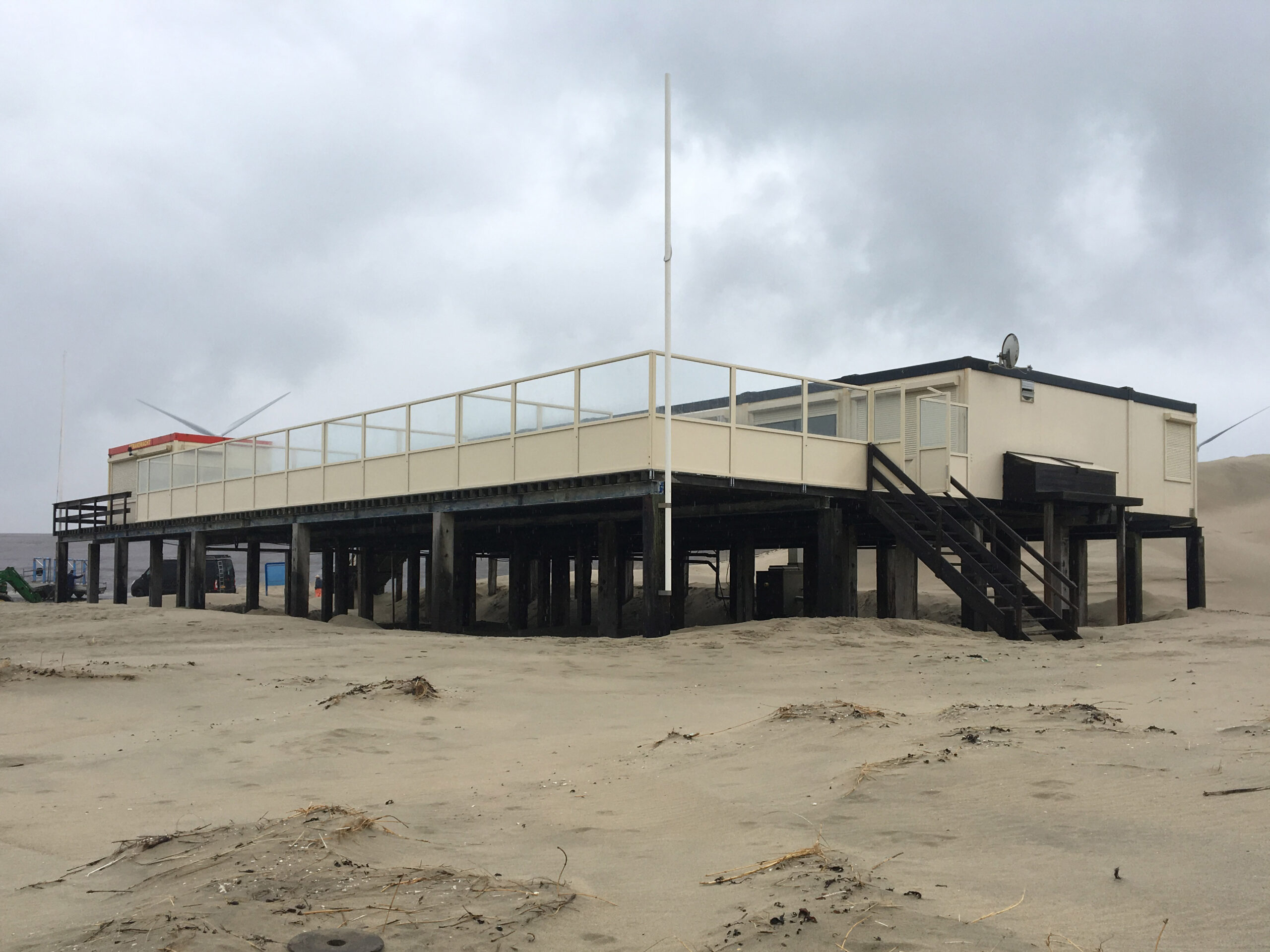 horeca terrasschermen strand