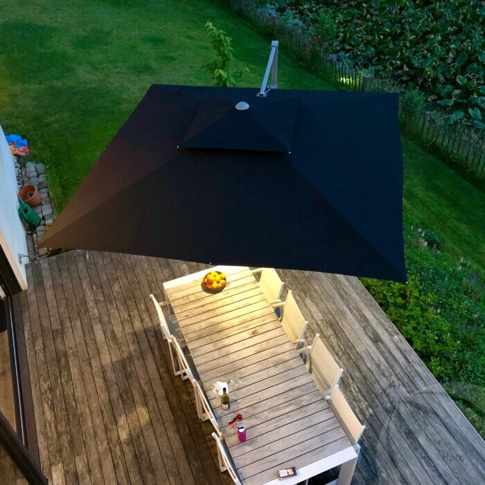 Moet vallei academisch Parasol Bergen 400×400 / 300×400 - Haco Terrassen